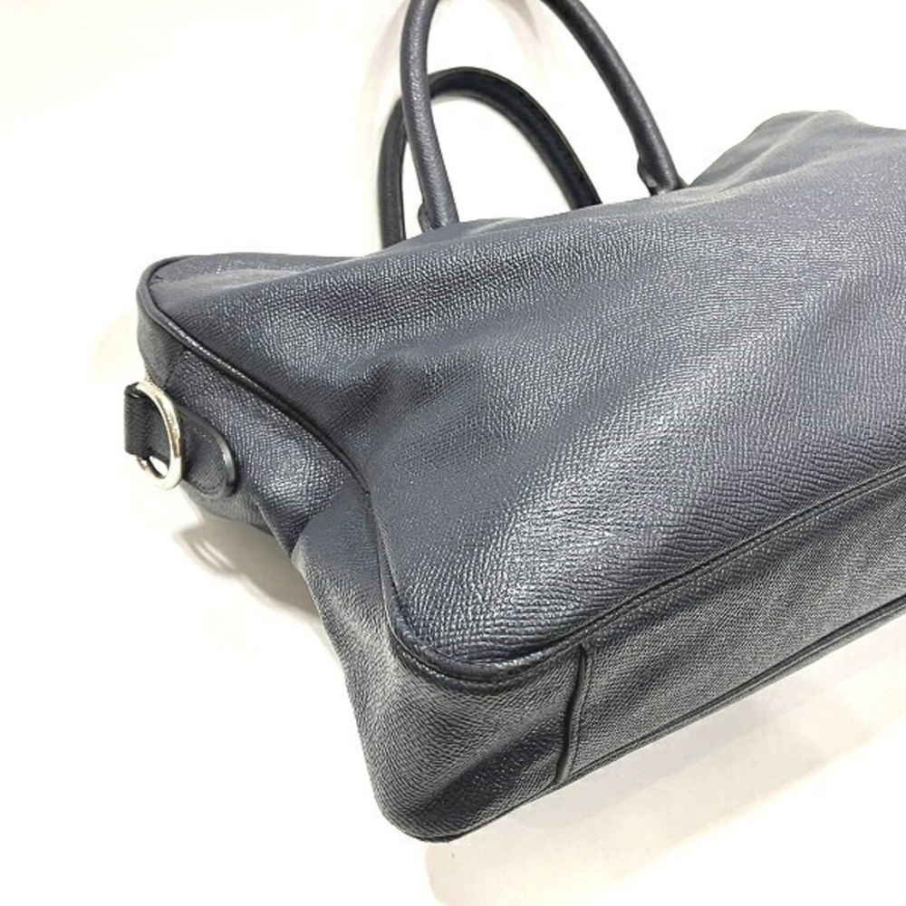 COACH Beckett F68030 Leather 2WAY Shoulder Bag Handbag Business Men's - Picture 4 of 9